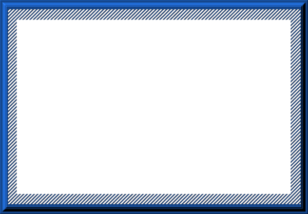 Рамка синяя