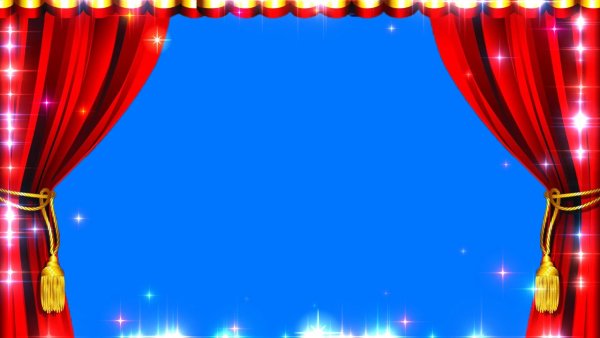 Занавес на хромакее