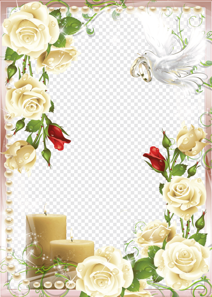 Свадебные рамки для фотошопа