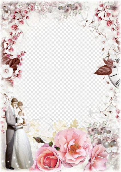 Рамки для свадебных фотографий