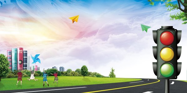 Фон для презентации по ПДД