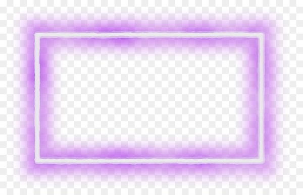 Неоновая рамка прямоугольная