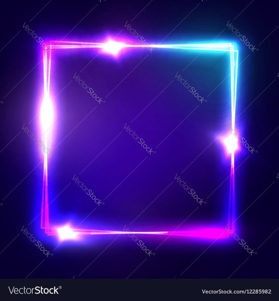 Неоновая рамка