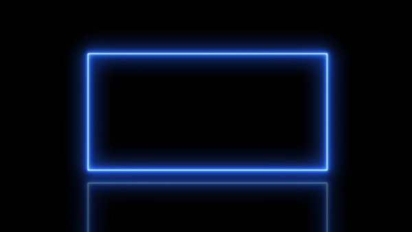 Неоновая рамка