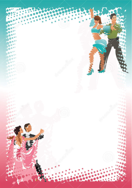 Фоторамка танцы