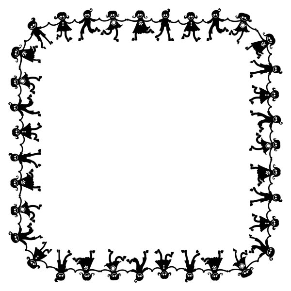 Рамка с человечками
