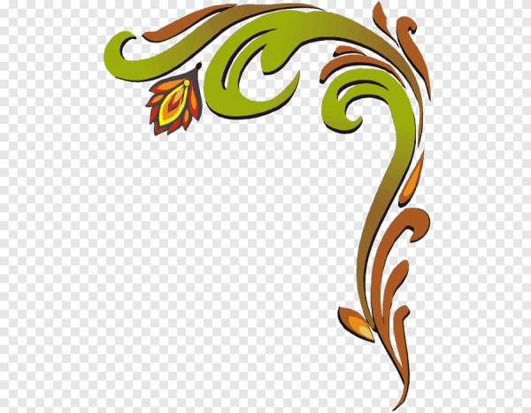 Татарский узор на прозрачном фоне