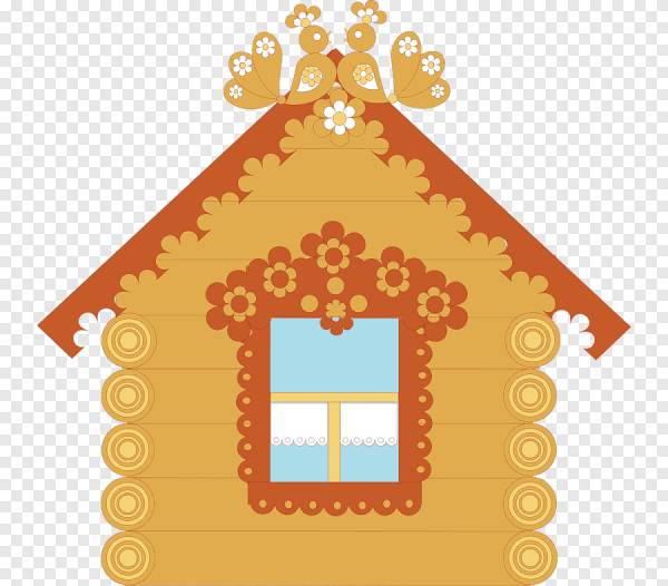 Сказочные деревянные домики вектор