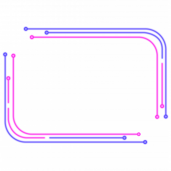 Неоновая рамка для фотошопа