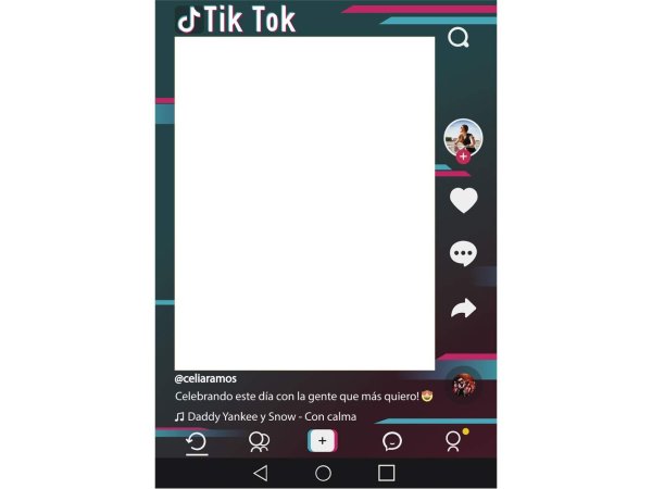 Рамка тик ток для фотосессии