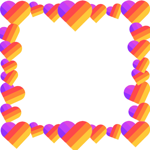 Рамка в стиле лайк