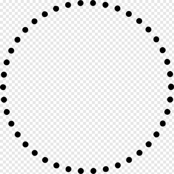 Точки по кругу