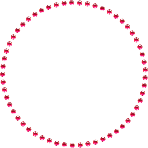 Круглая рамка прозрачная