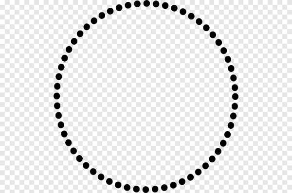 Точки по кругу