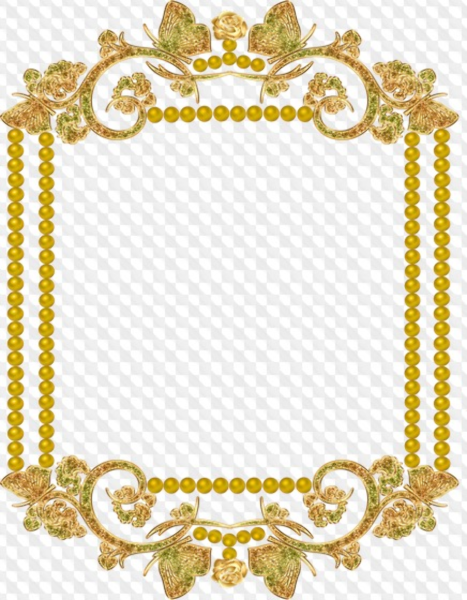 Рамка Королевская на прозрачном фоне