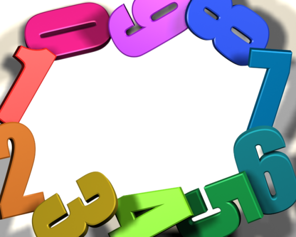 Математическая рамка для презентации