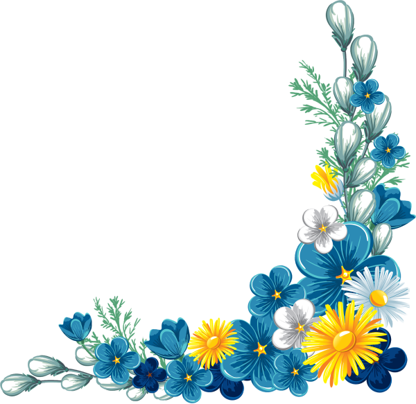 Цветочная рамка