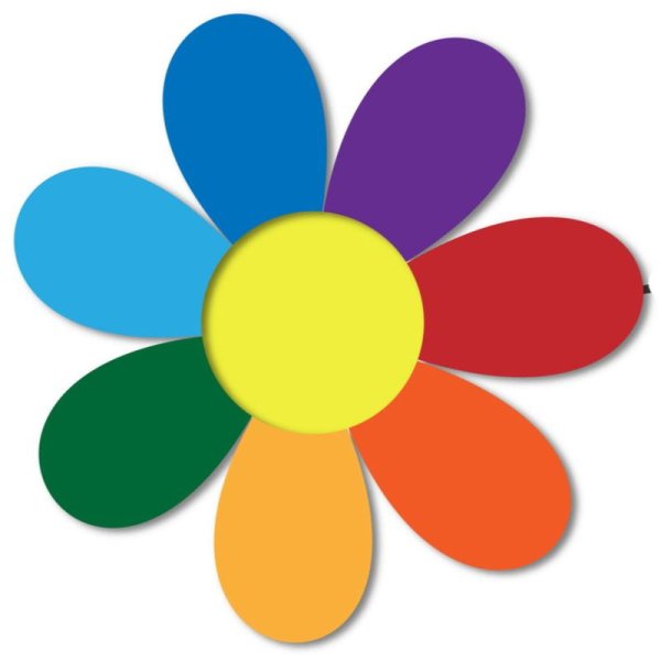 Цветик-семицветик цвета лепестков