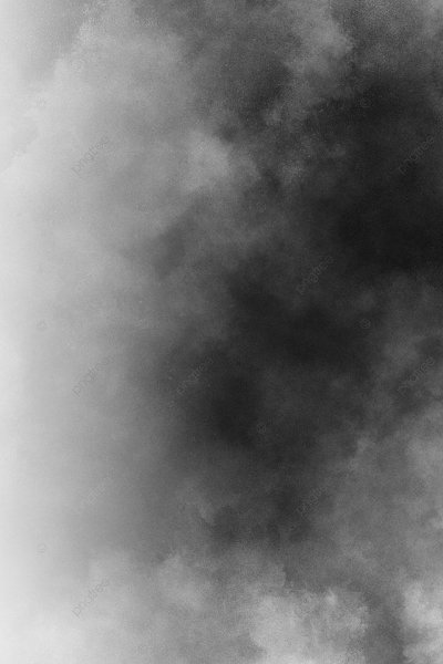 Черный туман на прозрачном фоне