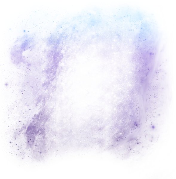 Фиолетовая пыль для фотошопа прозрачные