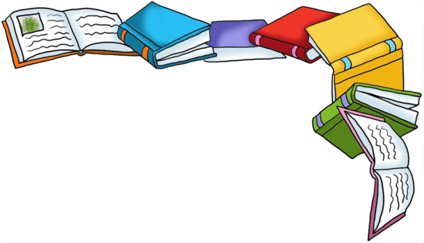 Книга на прозрачном фоне для оформления