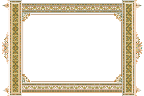 Рамка в Старорусском стиле