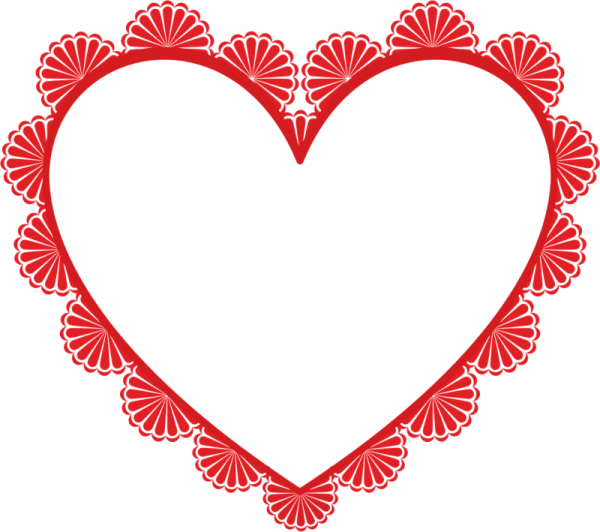 Фоторамка с сердечками