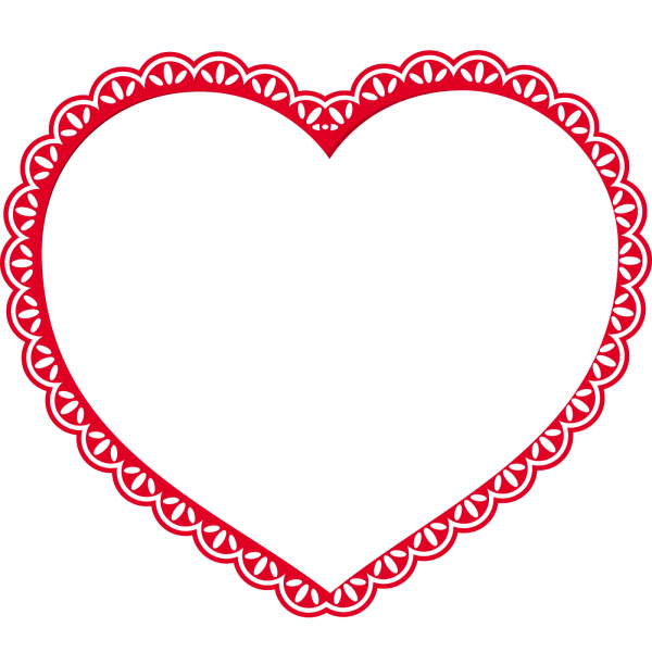 Рамочка с сердечками