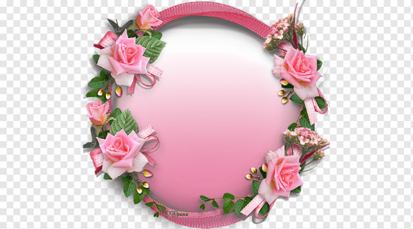 Рамка цветы