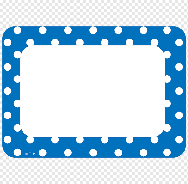 Рамка в горошек