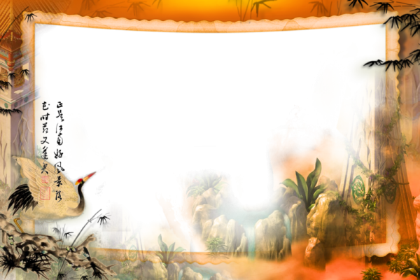 Рамка в японском стиле