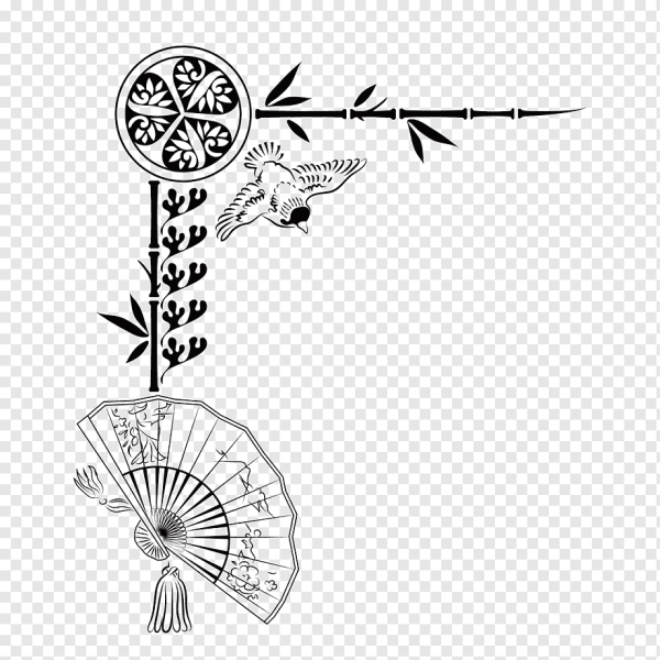 Рамка в японском стиле