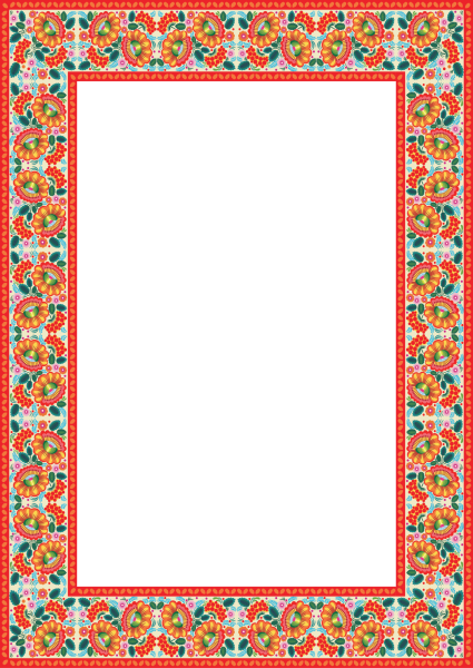 Рамка в русском народном стиле
