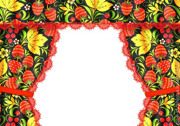 Рамка в русском народном стиле