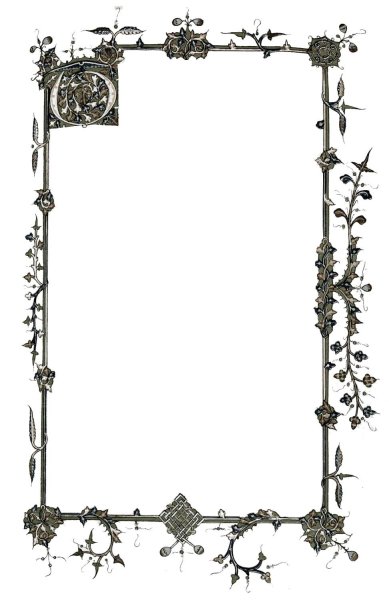 Рамка в средневековом стиле