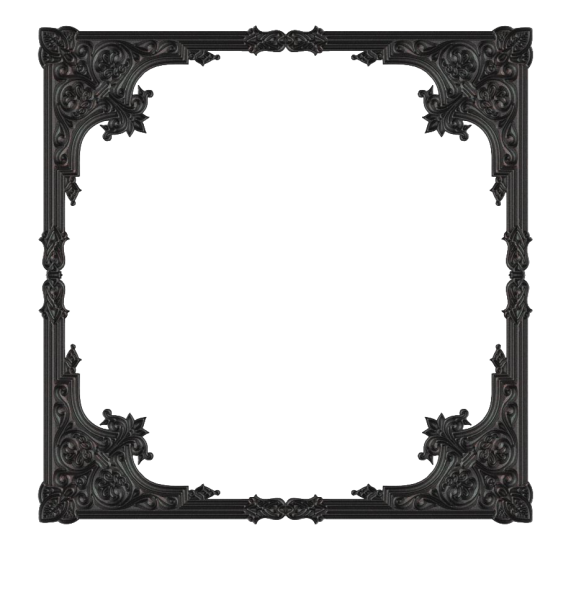 Фоторамка в готическом стиле