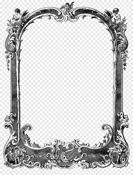 Красивая Винтажная рамка