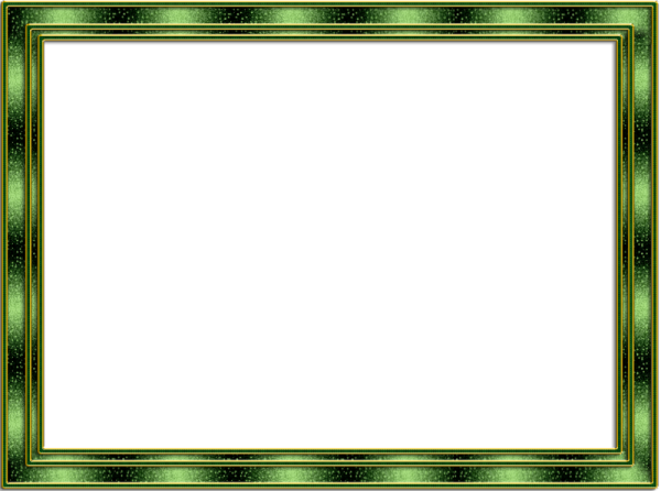 Зеленая рамка для фотошопа