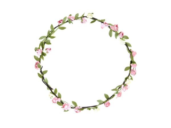 Круглая рамка с цветами на прозрачном фоне