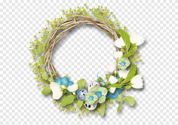 Венок на прозрачном фоне