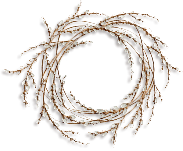 Круг из веток