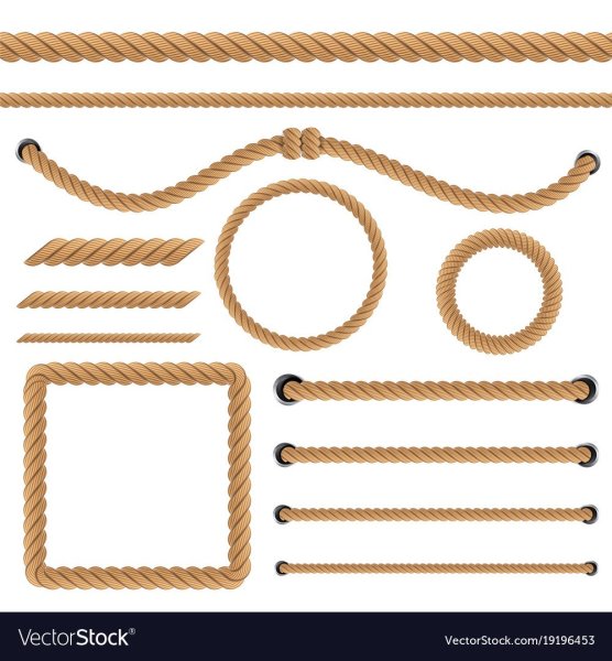 Рамка морской канат