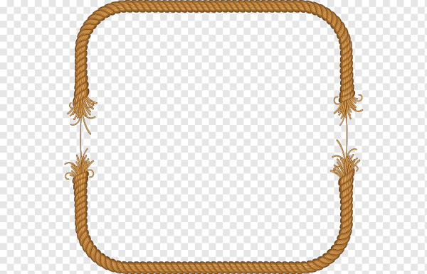 Рамка на веревочке