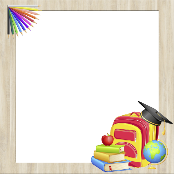 Фоторамка школа