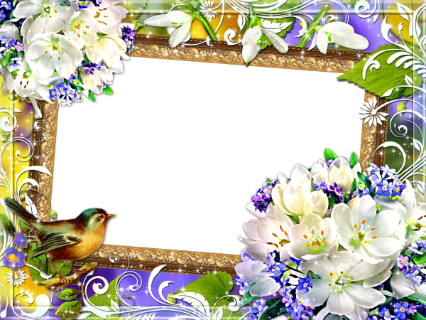 Весенняя рамка
