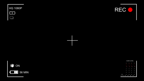 Эффект камеры видеонаблюдения