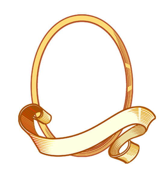 Виньетки на прозрачном фоне