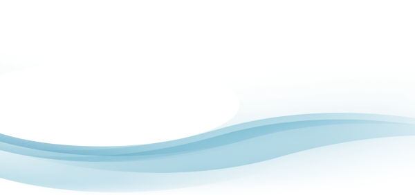 Голубая волнистая линия на прозрачном фоне