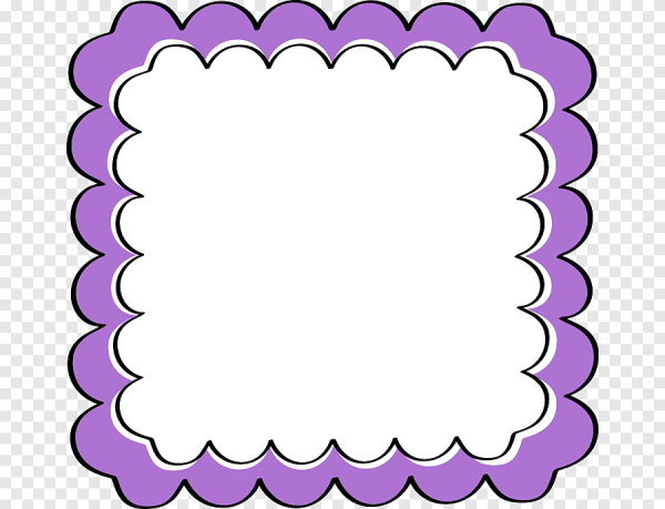 Волнистая фоторамка