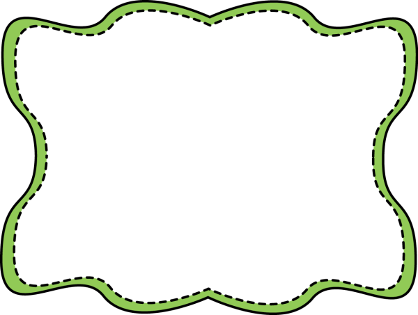 Фигурная рамка детская